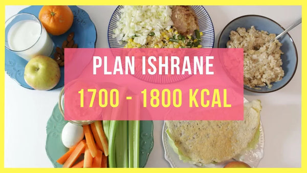 Plan Ishrane 1700-1800 kcal
