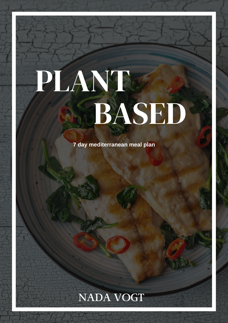 Plant Based Mediterranean Meal Plan - 7 days